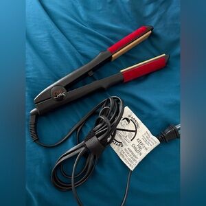 CHI AIR Turbo Flat Iron with Red Heating Plates